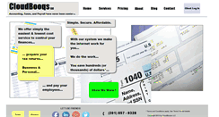 Desktop Screenshot of cloudbooqs.com